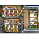 A collection of Corgi Classics Coaches: 19 items in 3 trays