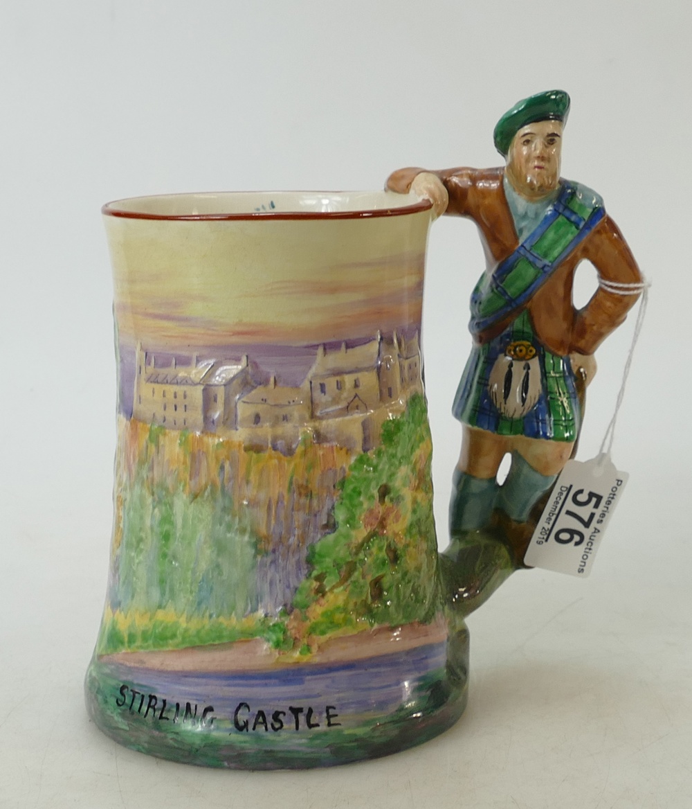 Stirling Castle Tarbet musical mug: Stirling Castle Tarbet musical mug 19cm high. Working order.