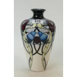 Moorcroft 1901 collection Vase: Limited edition 15/40 and signed by designer Nicola Slaney.