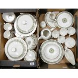 A large collection of Royal Doulton Celtic Jewel patterned dinner & tea ware including dinner