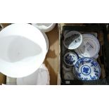 A collection of various pottery to include: royal Doulton Plates, Collectable similar items,