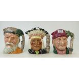 Royal Doulton large character jugs: Lumberjack HN1966,