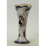 Moorcroft Farie Fascination Vase: Limited edition 3/15 and signed by designer Vicky Lovatt.