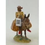 Beswick Susie Jamaica: Beswick figure of lady on donkey model 1347.