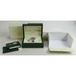 Rolex Submariner Oyster Perpetual date gents wrist watch: Rolex mans watch with stainless steel &
