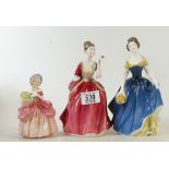 Royal Doulton figures: Royal Doulton figures Flower of Love HN3970,