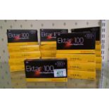 A quantity of Kodak Ektar 100 colour negative films.