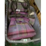 Earth Squared tartan patterned ladies handbags (5).