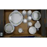 Shelley Floral Decorated part tea set: