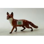 Beswick Large Fox Standing:
