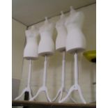 Four display mannequins: (4)