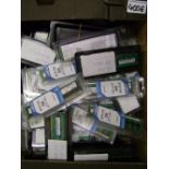 A large quantity of computer memory cards, 512mb, 1gb and 2gb etc.