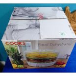 Cooks Professional Food DeHydrator: boxed