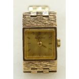 Buche Girod 9ct gold Watch: Ladies 9ct g