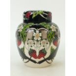 Moorcroft Carey the Crow Ginger jar: By
