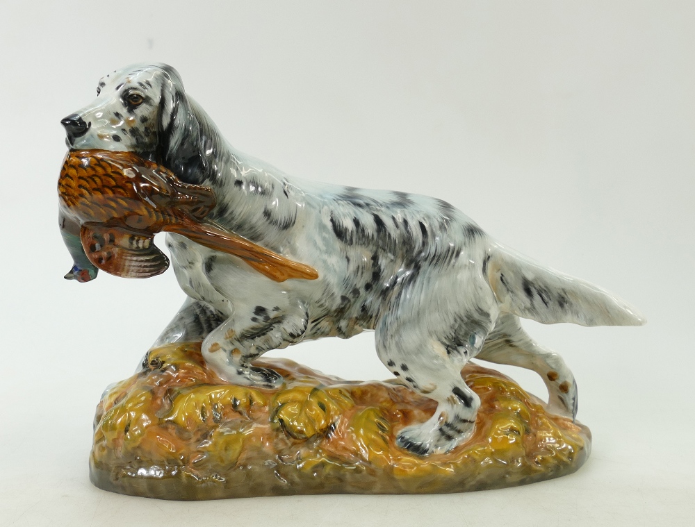 Royal Doulton model of a Setter & Pheasa - Image 4 of 4