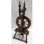 19th Century Welsh Spinning Wheel: In ne