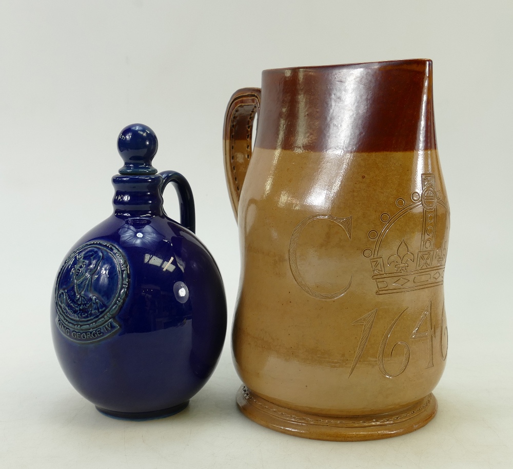 19th century Doulton Lambeth jugs: Doult