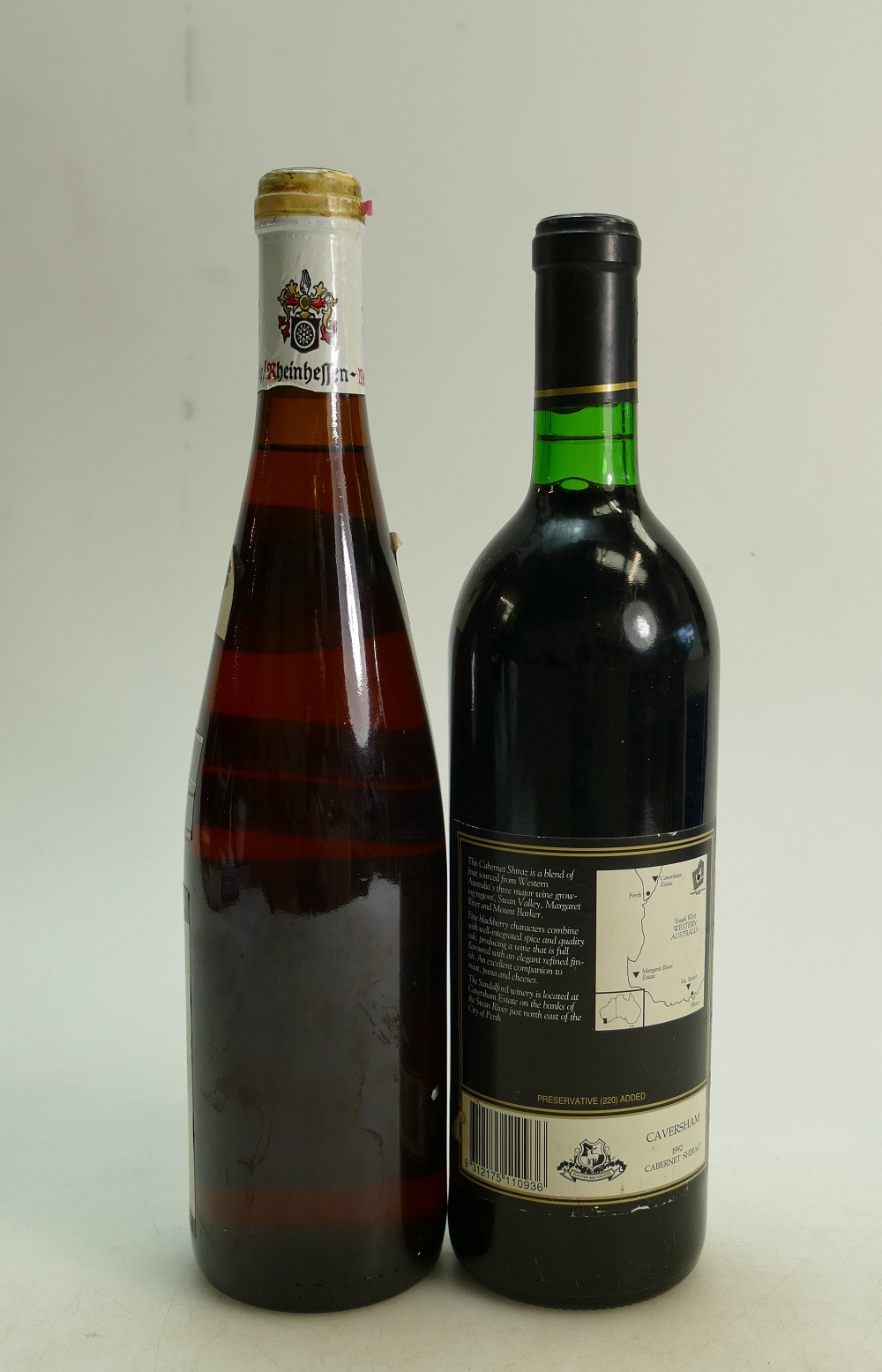 1992 Cabernet Shiraz and 1980 Koster Wol - Image 2 of 4