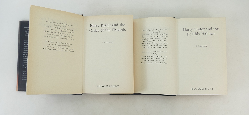 Harry Potter first edition books: J K Ro - Image 5 of 5