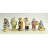 A collection of Beswick Hippos on holida