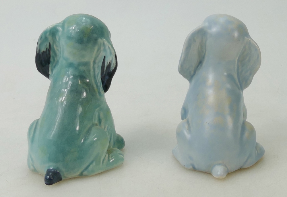 Beswick blue glazed Puppy and another fi - Image 4 of 4