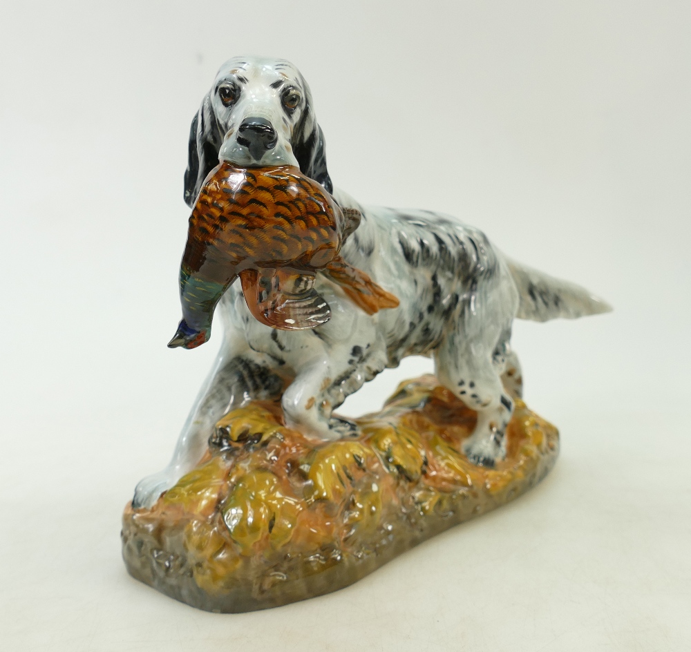 Royal Doulton model of a Setter & Pheasa