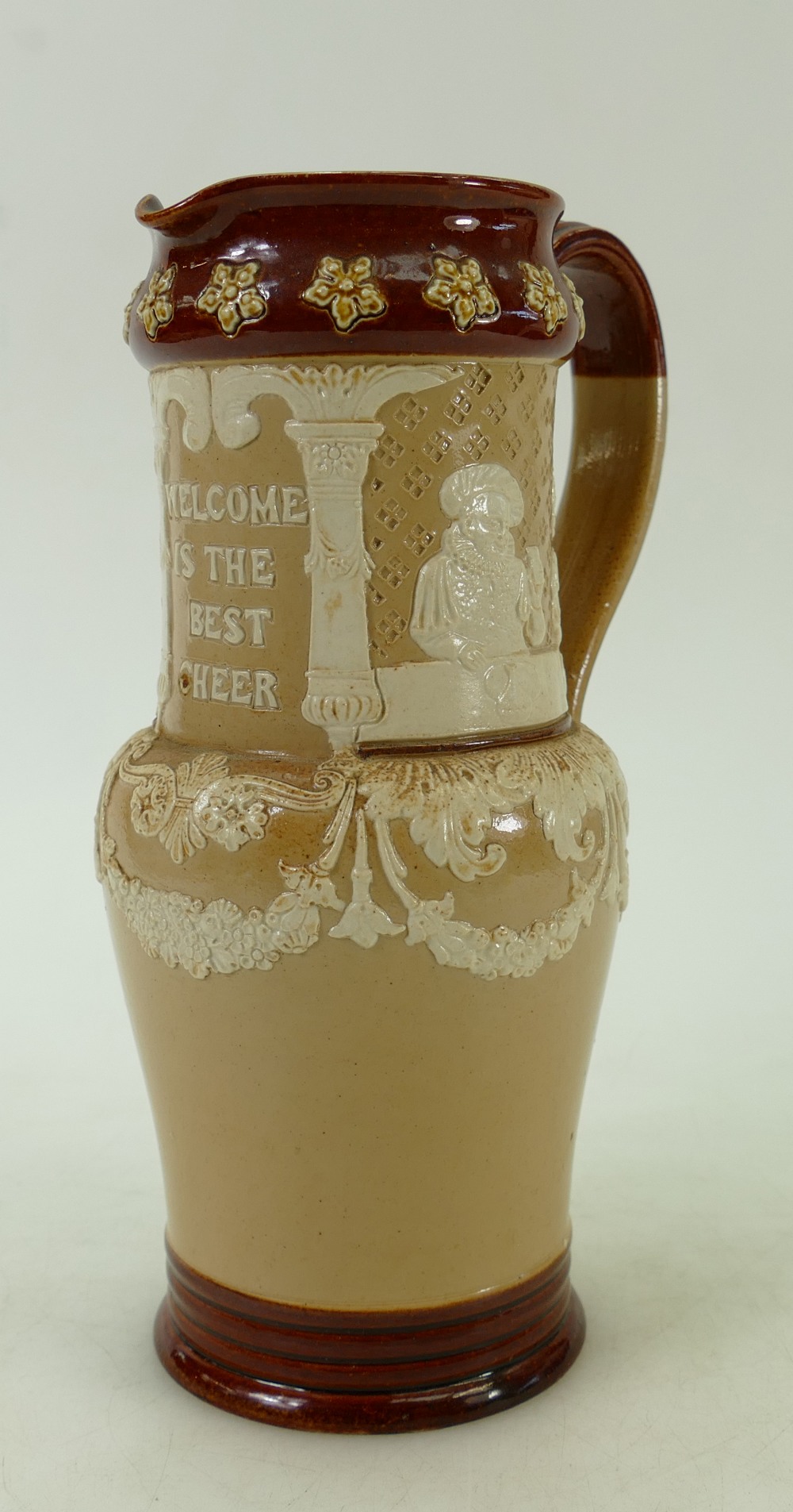 19th century Doulton Lambeth jug: Doulto