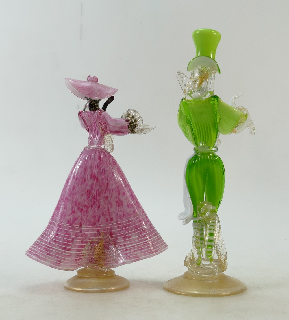 Murano glass figures: Murano glass figur - Image 3 of 4