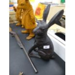 Hare statue