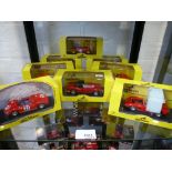 8 Boxed 'Art model' 1:43 scale Ferrari sports