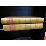 Rapins History of England 1732 in two volumes folios size, previously re-spired