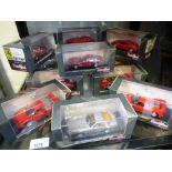 11 Boxed 1:43 scale 'Detail Cars' ferari sports/racingcars