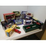 Collection of Various Corgi boxed die cast vehicles inc - E type Jaguar etc.