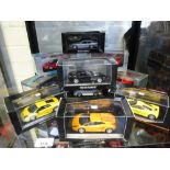 11 Boxed 1:43 scale 'Minichamps'' various sports cars