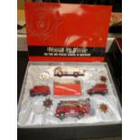 Boxed 'Corgi' proud to serve set of diecast fire & rescue vehicles.