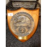 USS Trenton presented to the flight officer - Portsmouth 1980 wall plaque