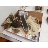A Collection of various collectables to include Victorian cased silver smokers pipe, Victorian
