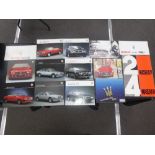 Maserati; A quantity of 1960s and later car brochures to incl. 3500gt, Minstral, Ghibli and Mexico