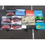 DeTomaso, Fiat and Lancia Car brochures to incl. Longchamp, Pantera, 850 Spider and models