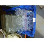 5 Retro glass bricks etc