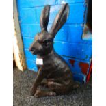 Hare statue