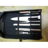 Cased knife set