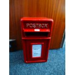 Red post box Key in office