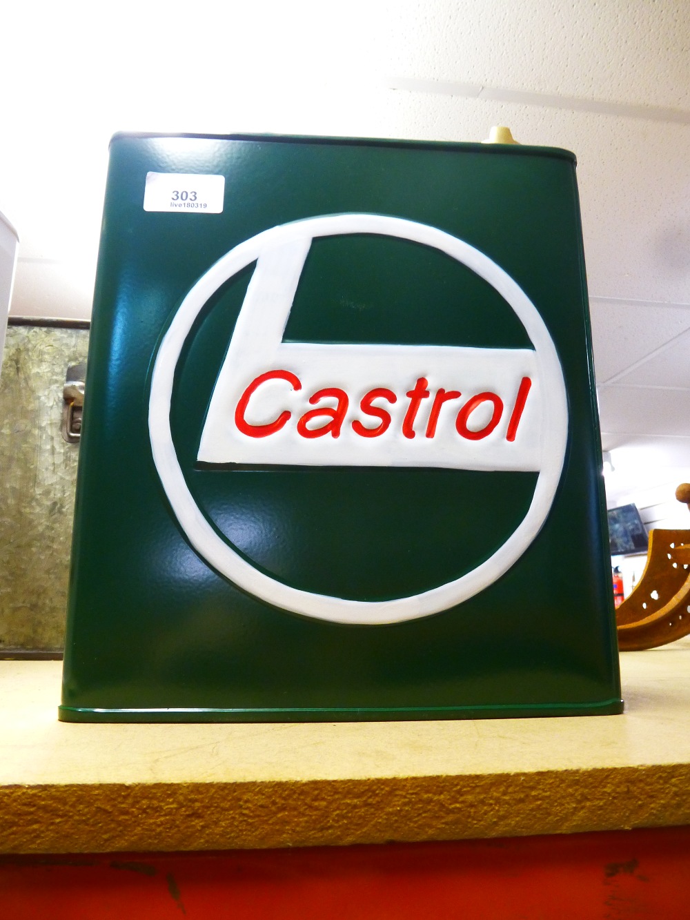 Castrol Petrol can