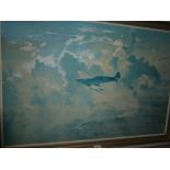 Framed picture of an aircraft