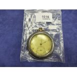 Gents Fengh pocket watch by Paul Ditisheim, La Chaux De Fonds, in a 14ct yellow gold case, stamped