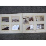 An early 20th century photograph album containing images of Tibet