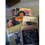 A Case of Lps to incl a number of 7" singles