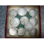 Collection of early 18th and 19th Century silver coins, incl. Italian 1748,1790, 1818 and 1856,